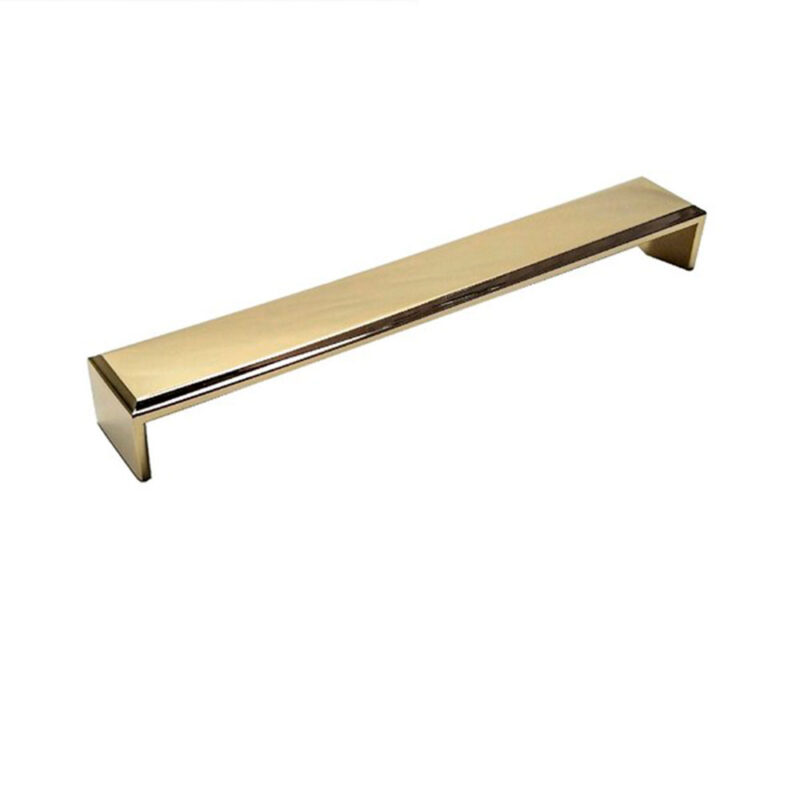 Puxador Creta 192mm Gold Escovado – Zen Design