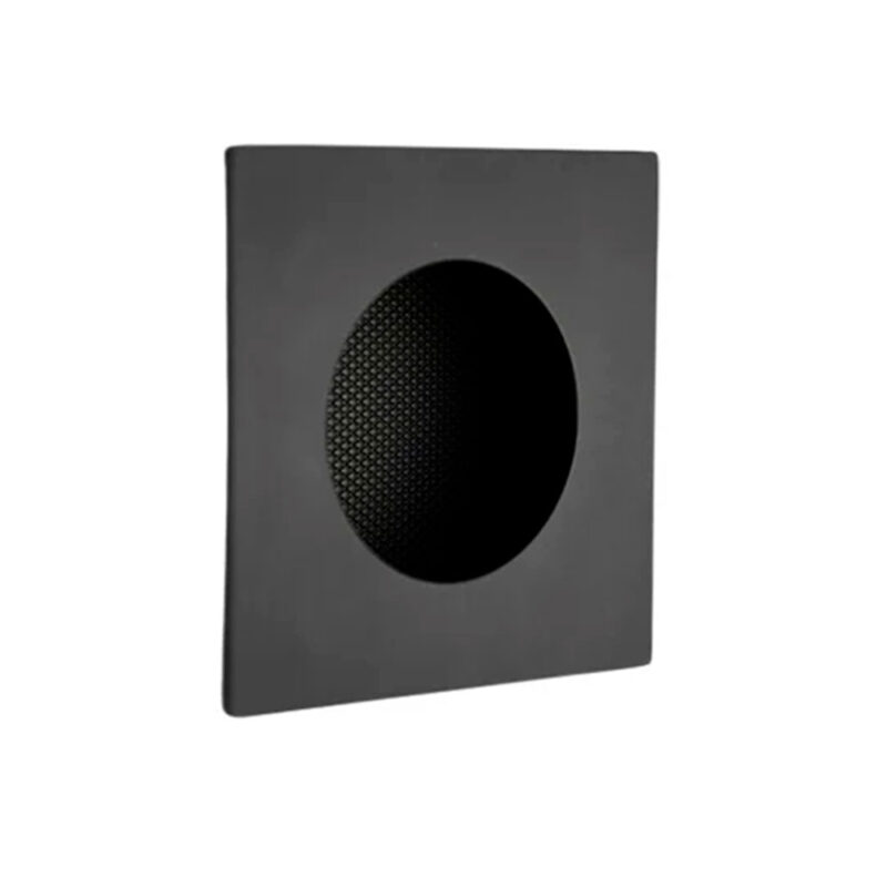 Puxador New Quadro Preto 75×75 mm – Zen Design
