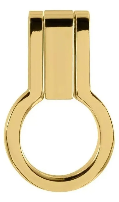 Puxador Ponto Antique Dourado Brilhante – Zen Design